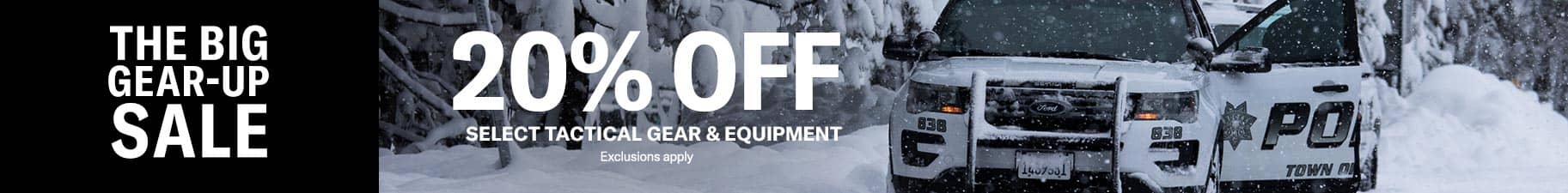 The Big Gear-Up Sale 20% Off