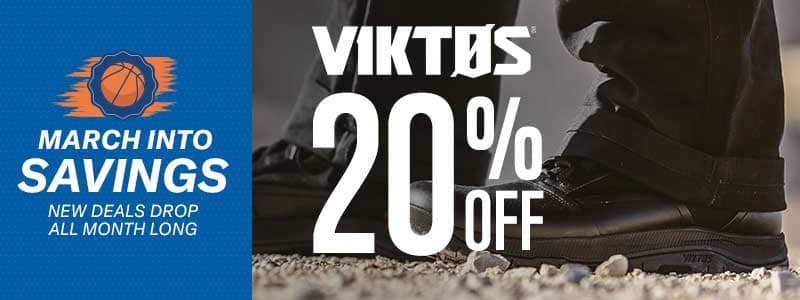 March into Savings. 20% Off Viktos. New Deals Drop All Month. Shop Now.
