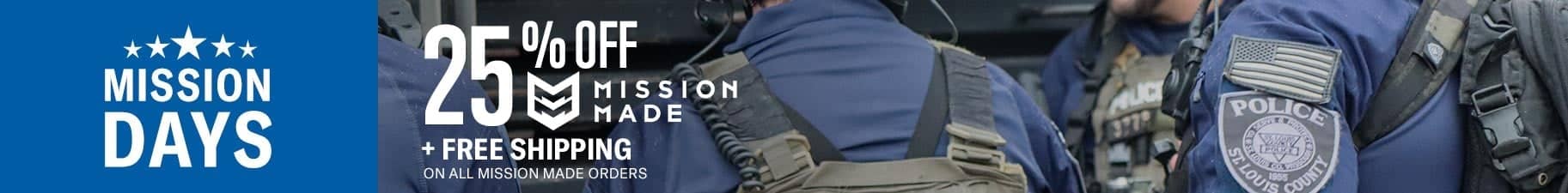 25% Off Mission Made