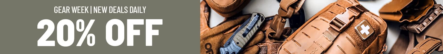 gear week. new deals daily. Shop now