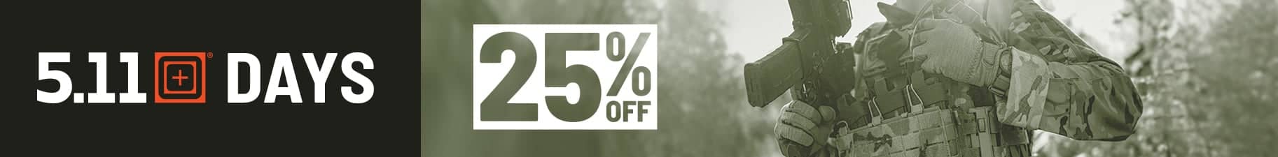511 tactical 25 percent off. Shop now
