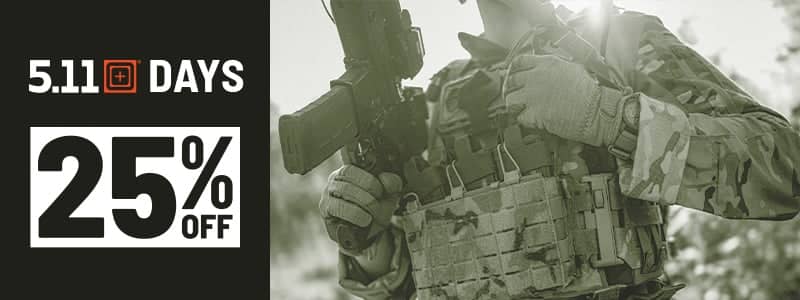 511 tactical 25 percent off. Shop now