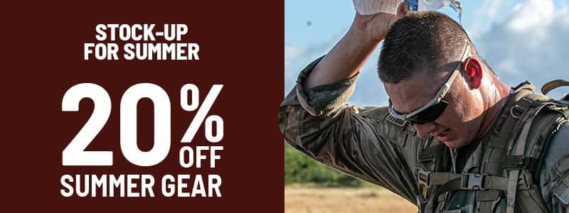 stock up for summer 20 percent off summer gear. Shop now