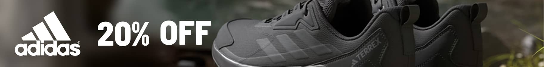 20% off Adidas