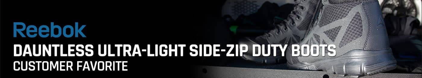 Dauntless Ultra-Light Side-Zip Duty Boots