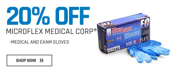 20% off Microflex Medical Corp