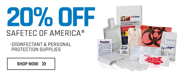 20% off all Safetec of America