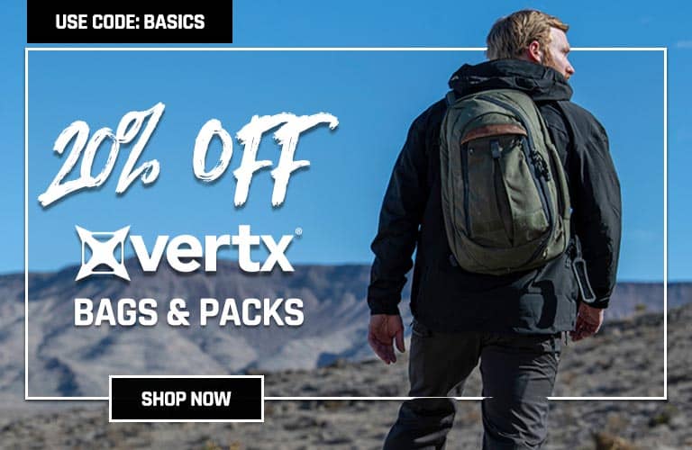 20% Off VERTX Bags