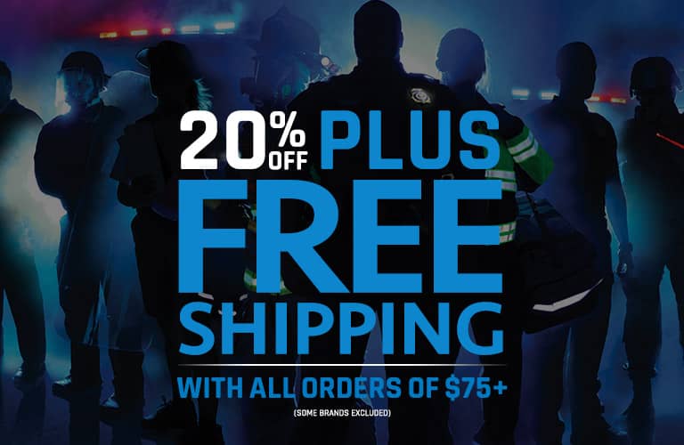 20% Off & Free Shipping on Orders over $75