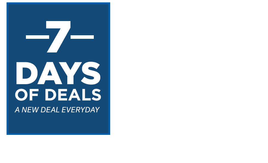 7 Days of Deals. 20% Off Your Favorite Gear.