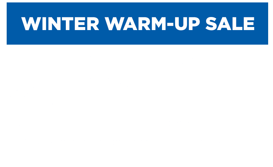 Winter Warm-up Sale. 20% Off Cold Weather Essentials. Shop Now.