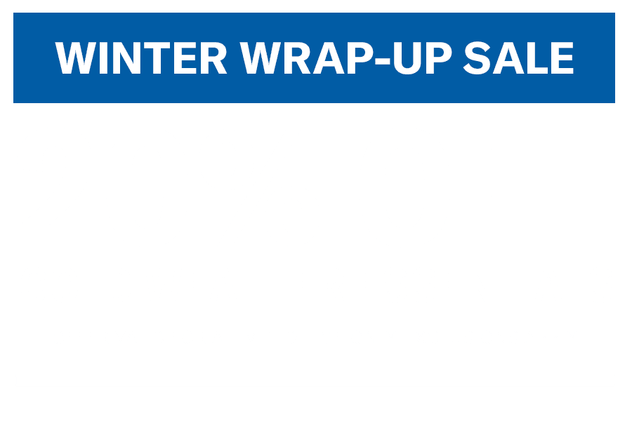 Winter Wrap-up Sale. 20% Off Cold Weather Essentials. Shop Now. 