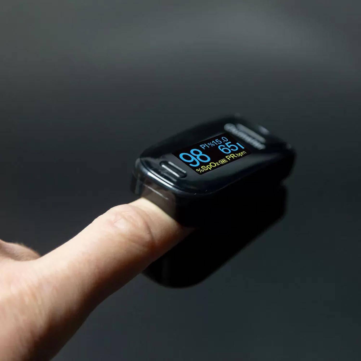 Boost Oxygen Fingertip Pulse Oximeter Blood Oxygen Monitor