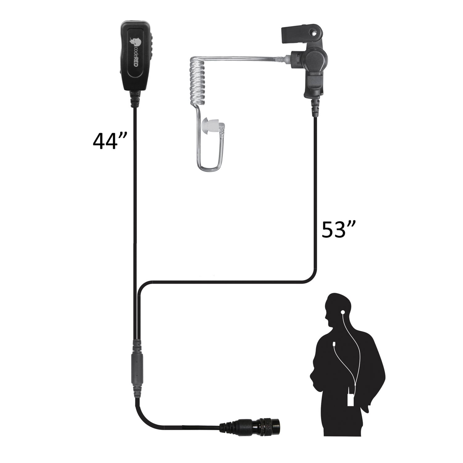 Code Red Investigator QD-M7 Mic Kit - Thumbnail 3