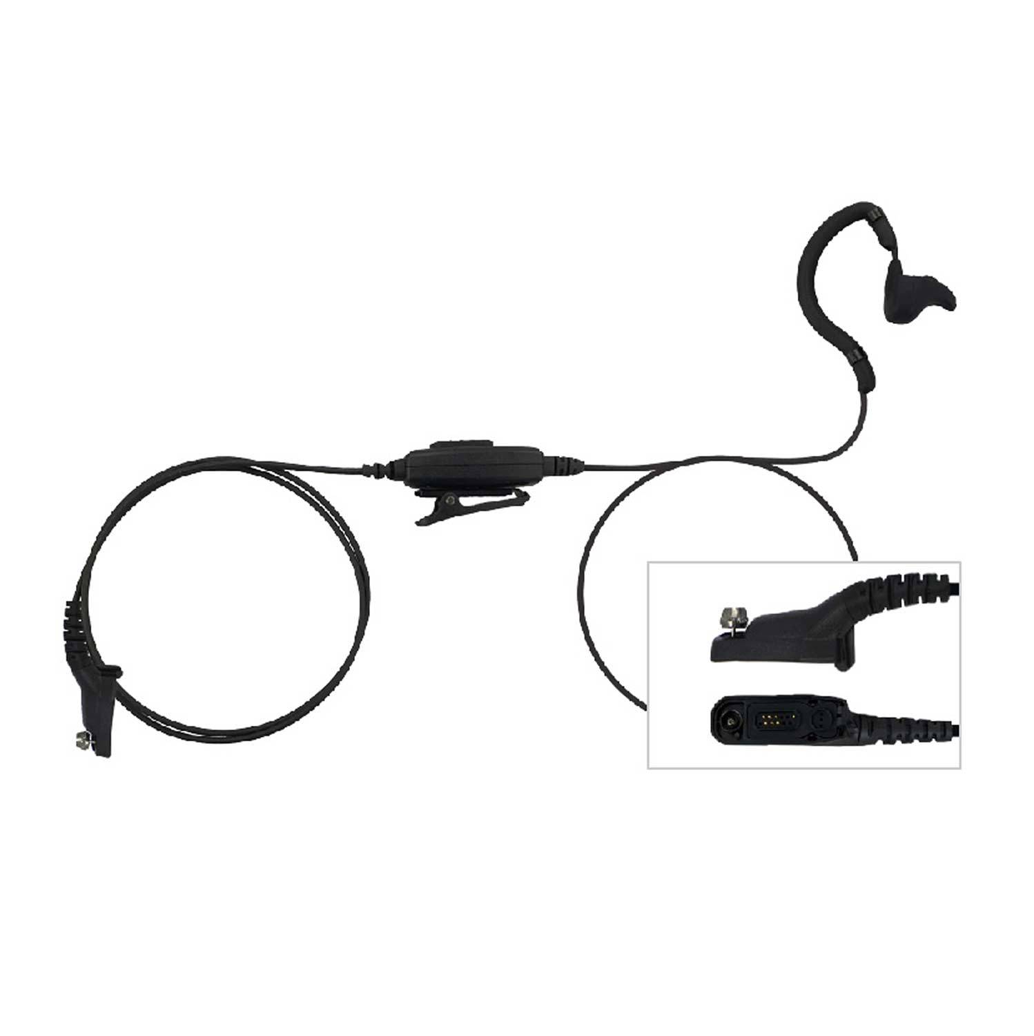 Ear Hugger Ear Bone Mic for Motorola HT/MTS/XTS