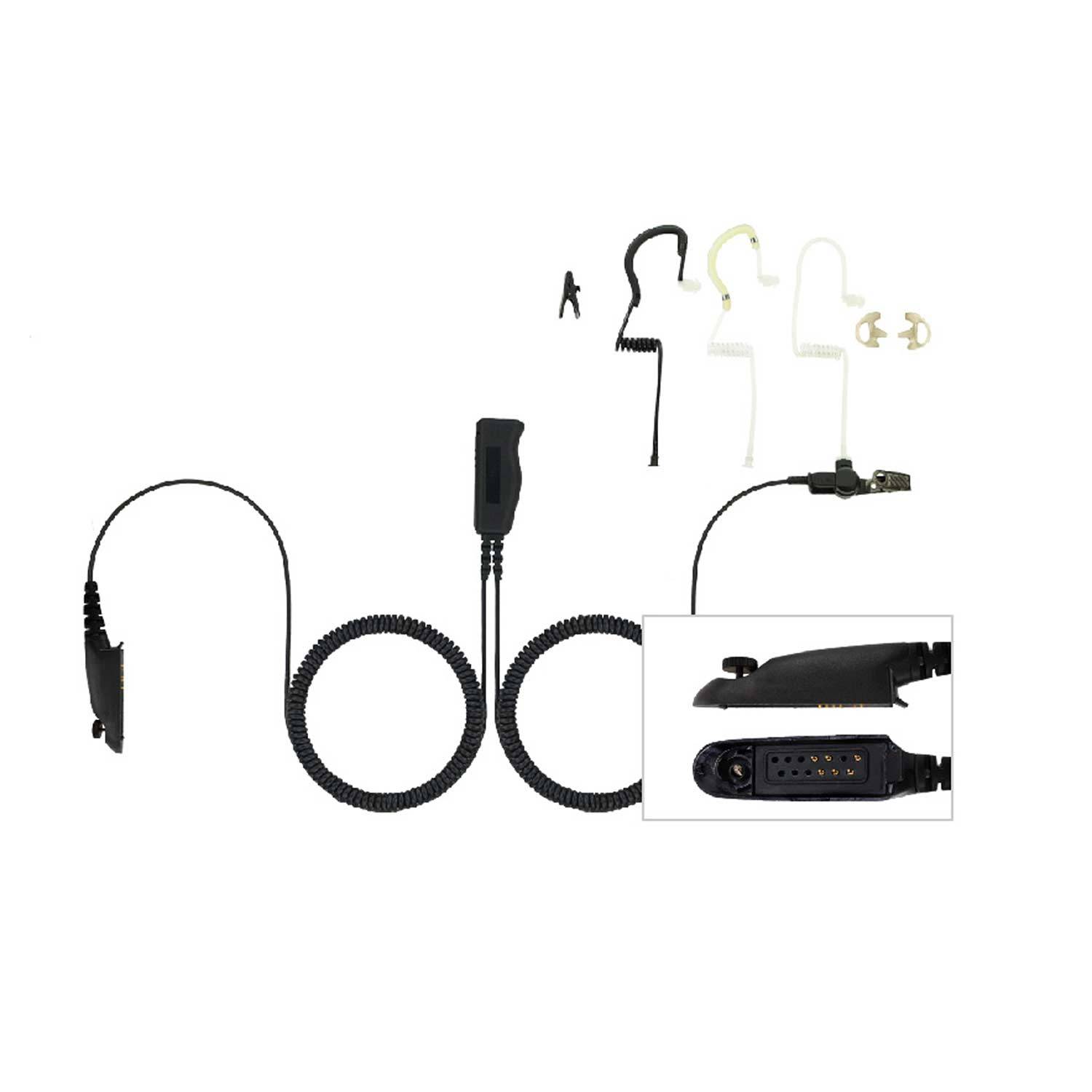 Ear Hugger 2 Wire Kit for Motorola HT750/1250/GP/MTX