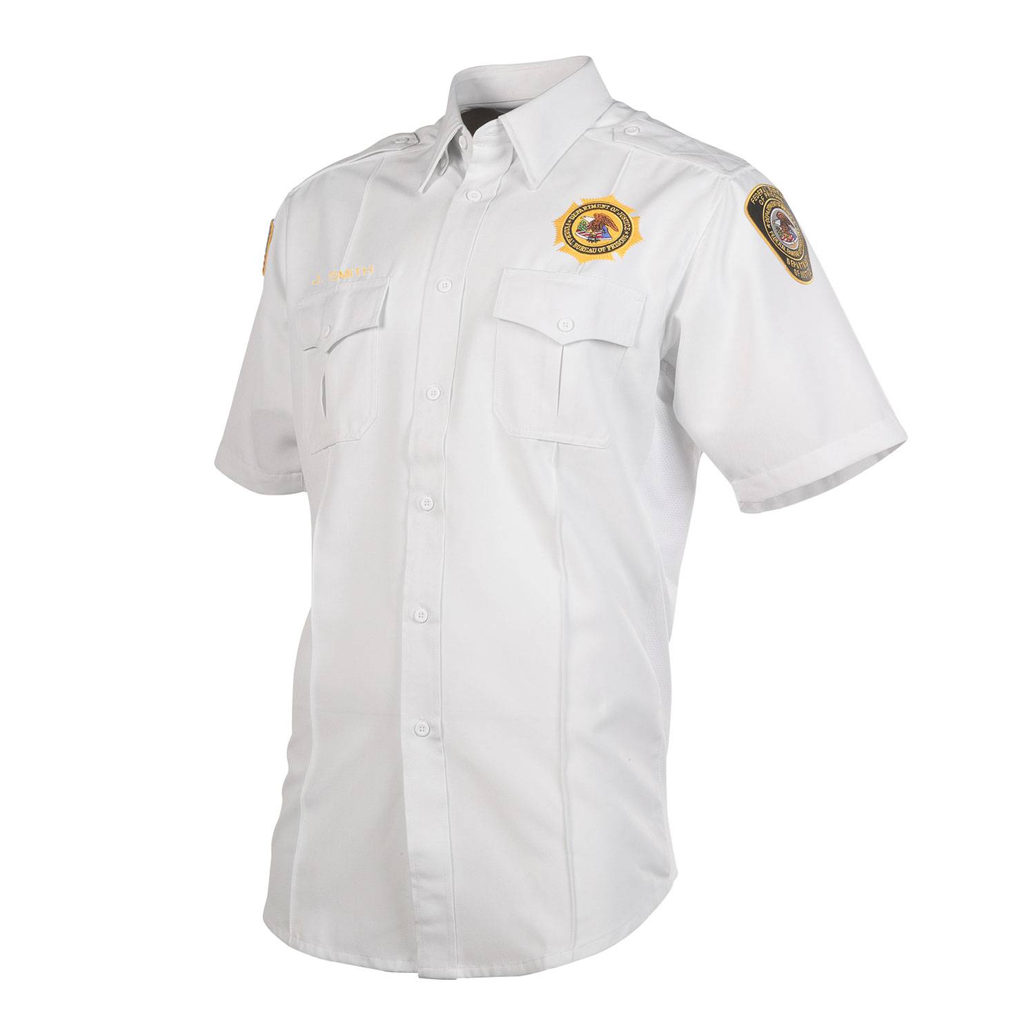 Galls FBOP Men's Short Sleeve Dress Shirt - Class A