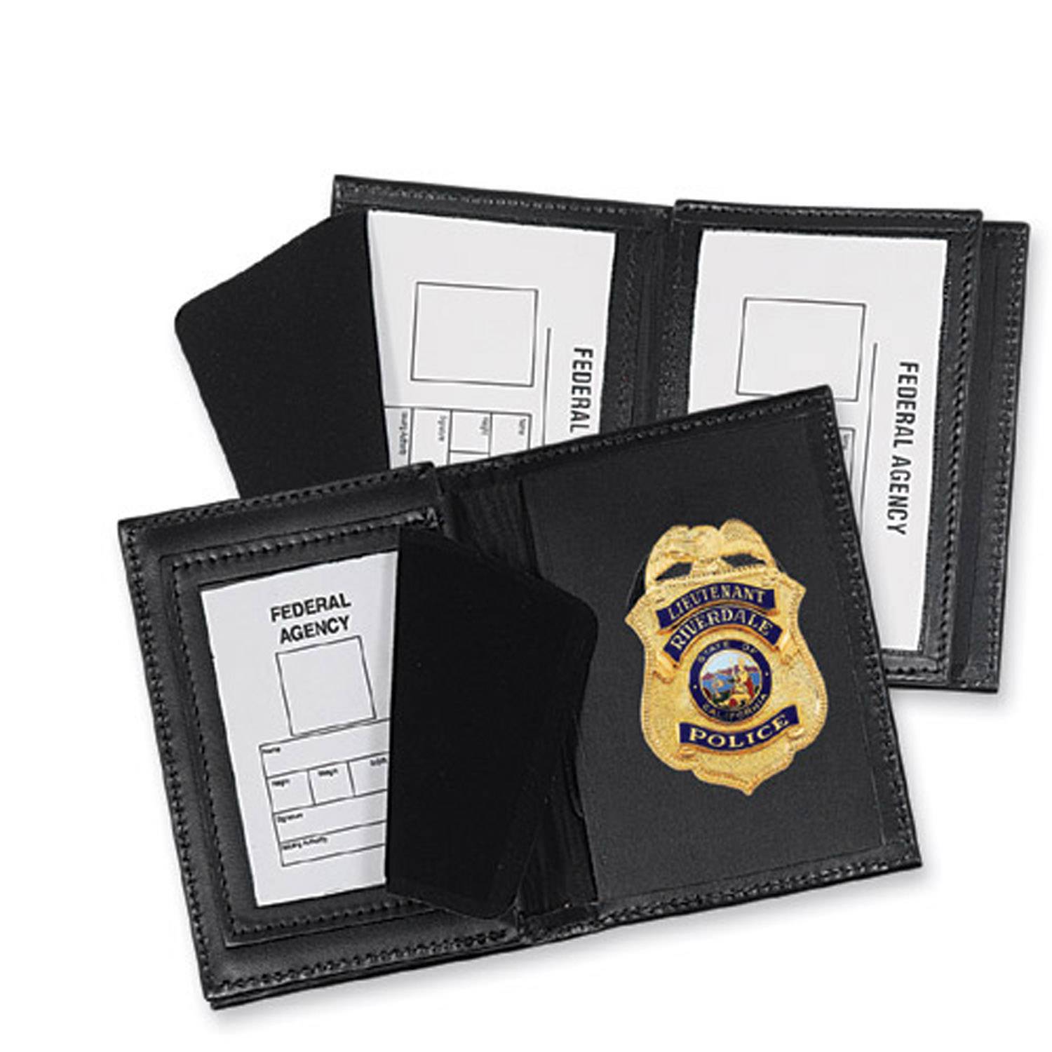 Strong Dress Badge Case with Smart Card Window (Bound Window