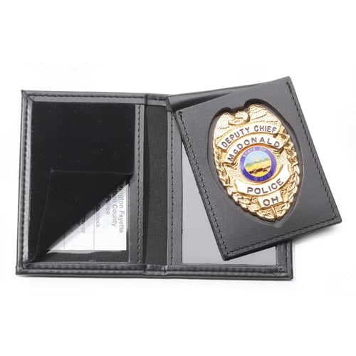 Perfect Fit Thin Line Flip Out Badge and Double ID Case