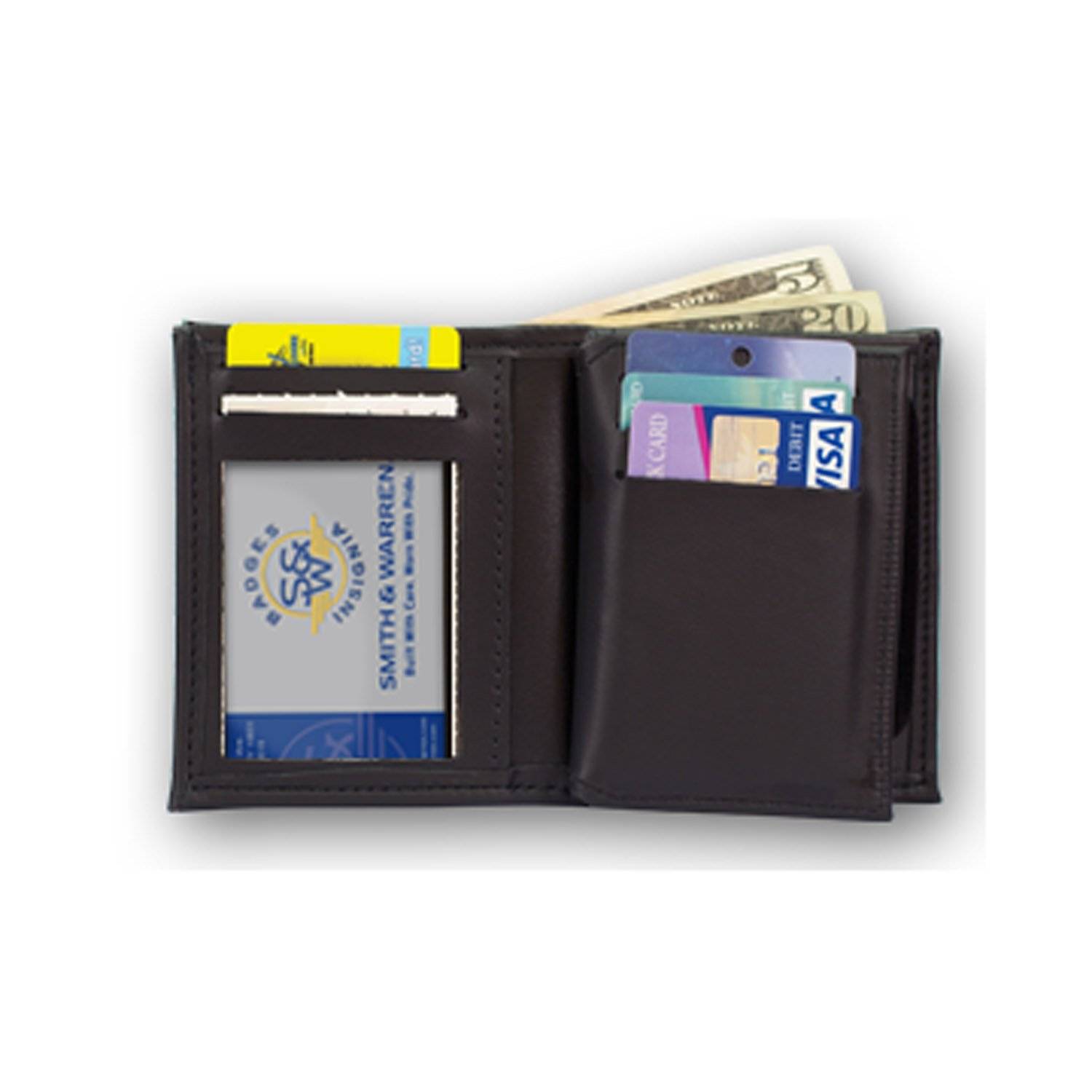 Smith & Warren Hidden Badge Shield Wallet