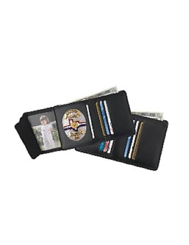 Strong Leather 79520 STOCK TRI-FOLD HIDDEN BADGE-ID WALLET