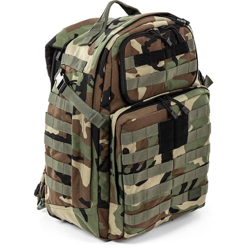 5.11 Tactical RUSH 24 2.0 Woodland Backpack 37L