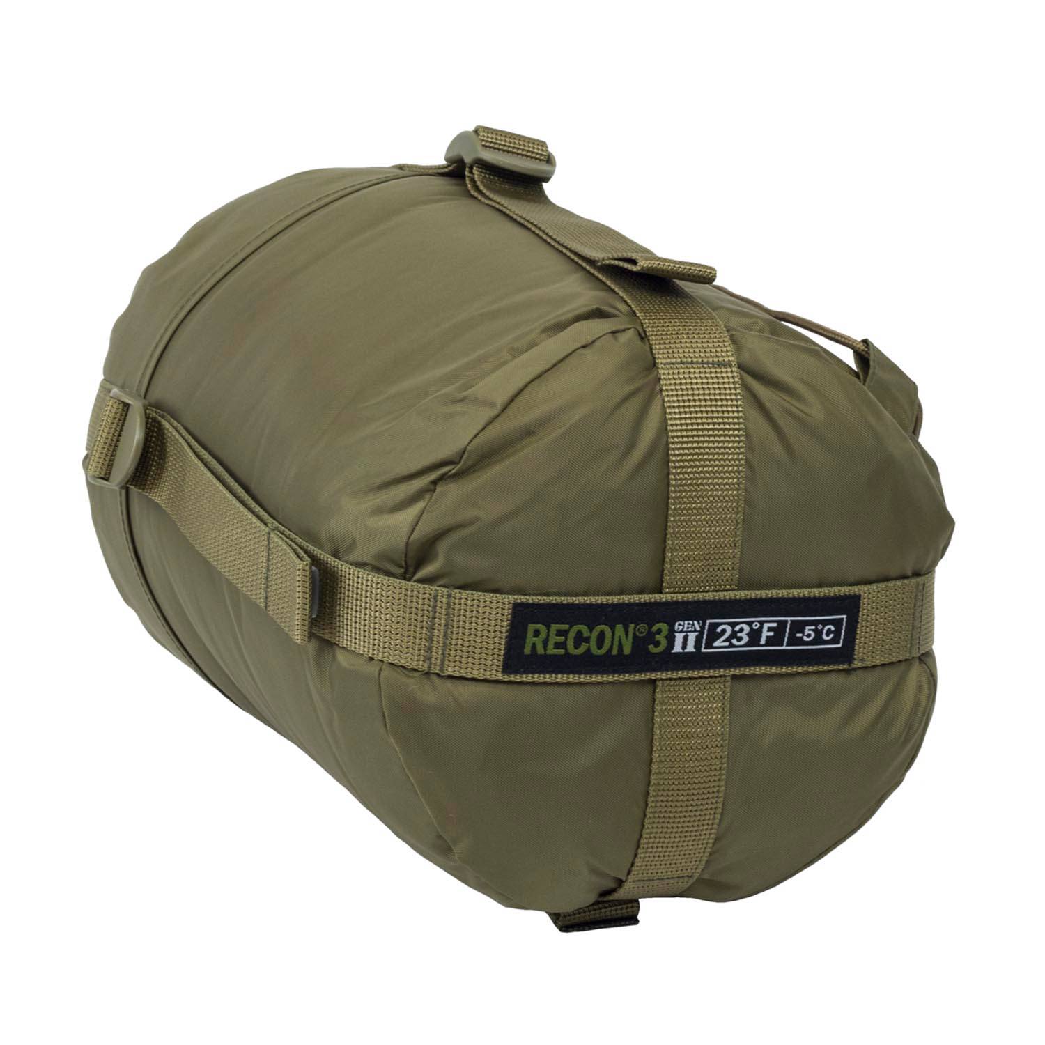 ELITE SURVIVAL SYSTEMS RECON 3 SLEEPING BAG IN COYOTE TAN