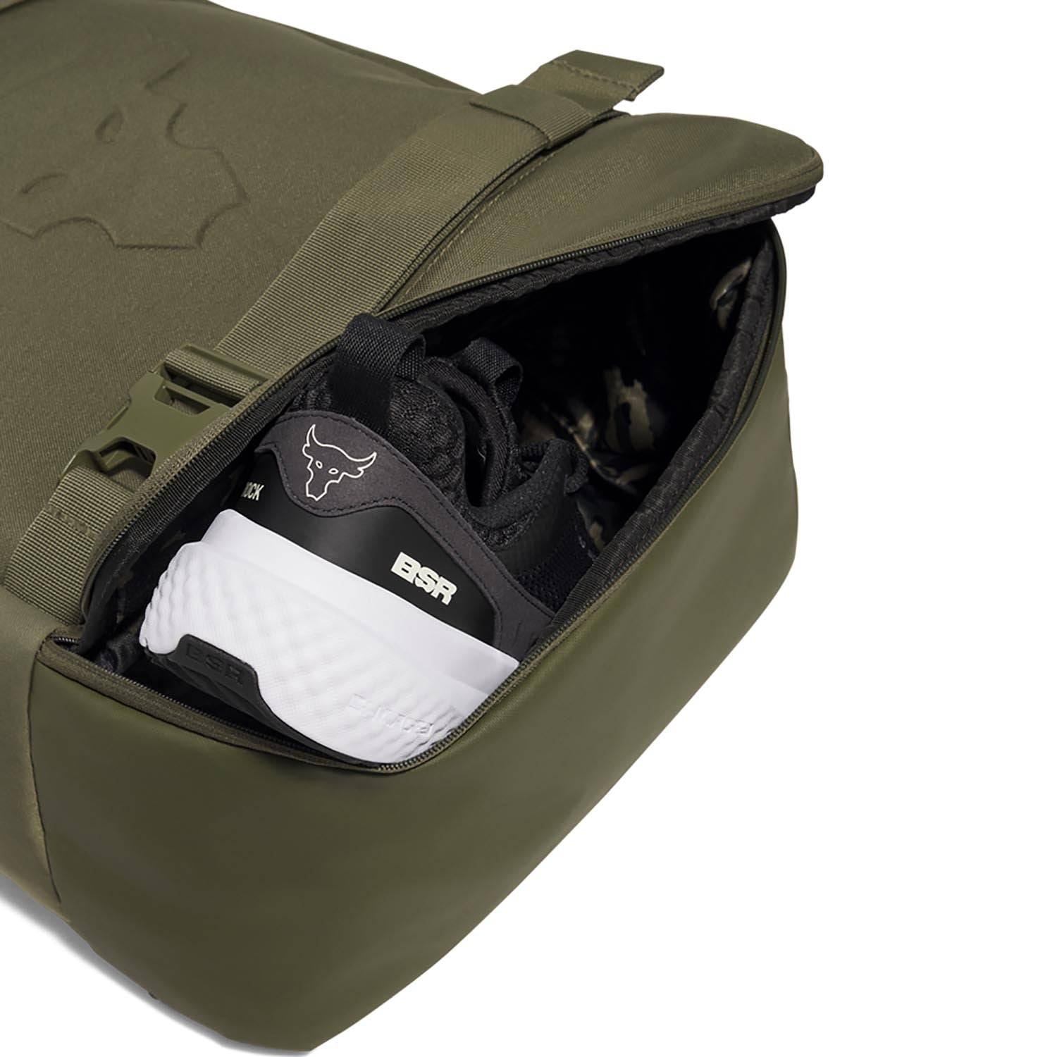 Under Armour Project Rock Box Duffle Backpack | Galls