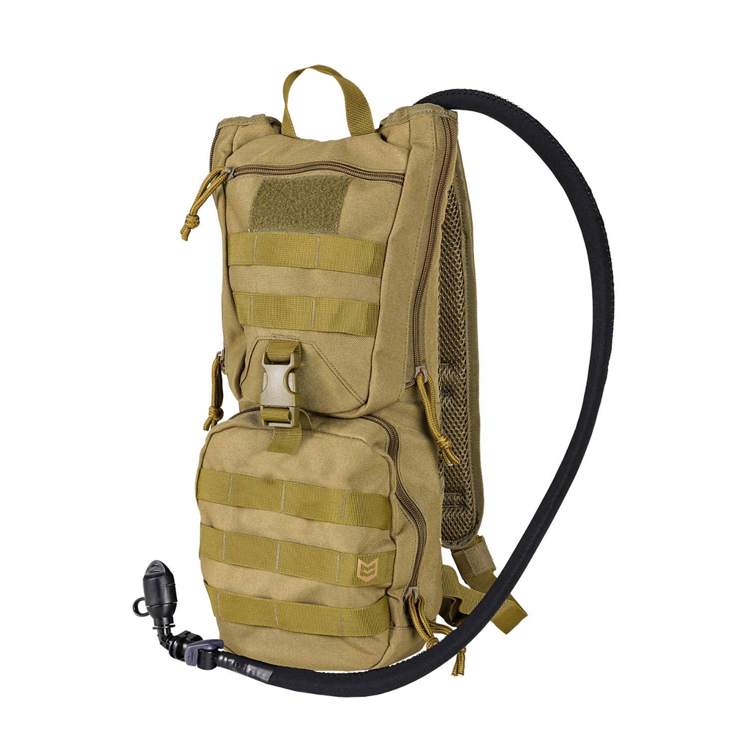 MISSION MADE HYDRATION PACK IN COYOTE