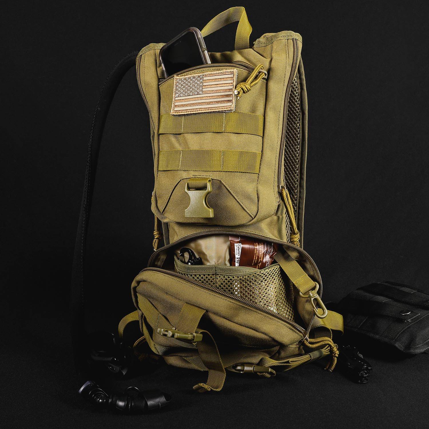 Viper Tactical 🐍 Modular Hydration Pack - Coyote Brown