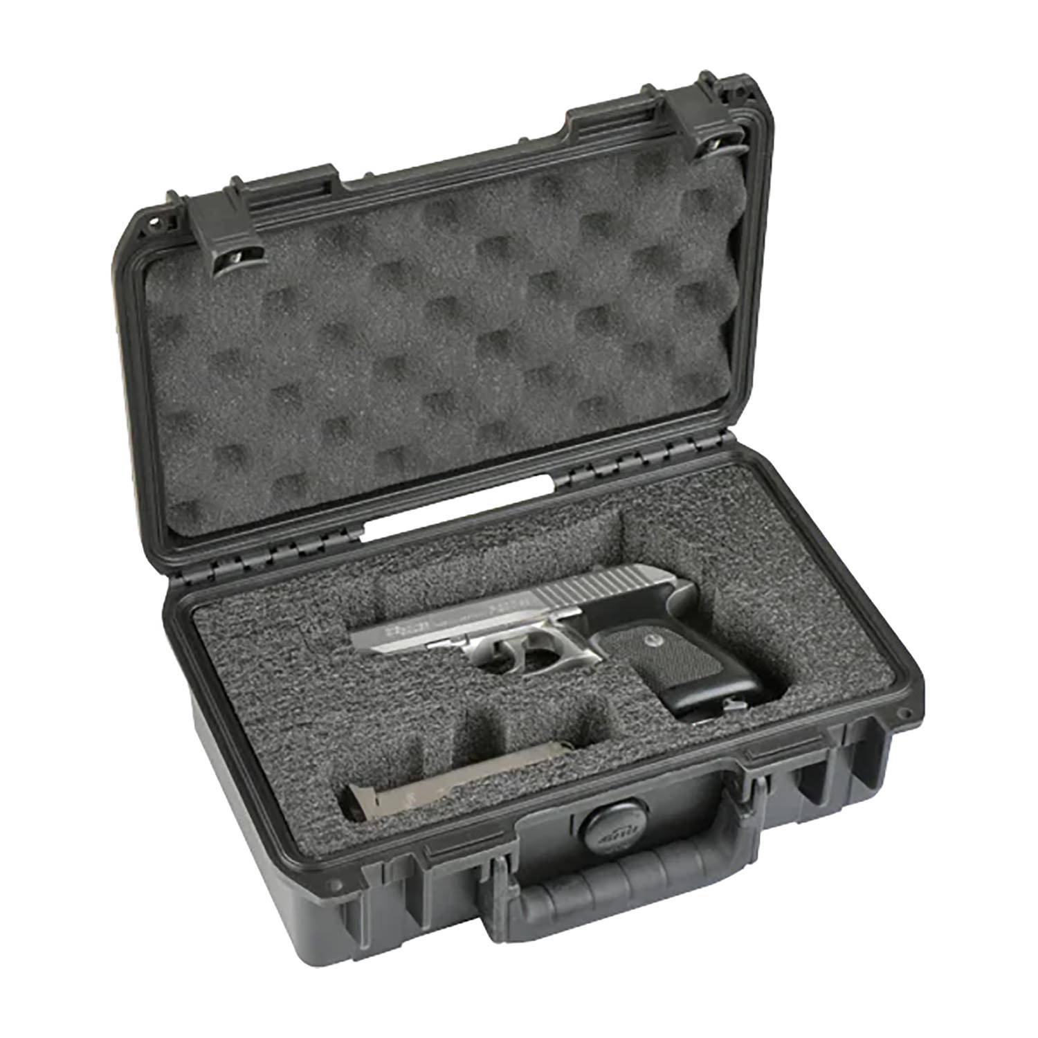SKB ISERIES PISTOL CASE, CUSTOMIZABLE FOAM, SMALL