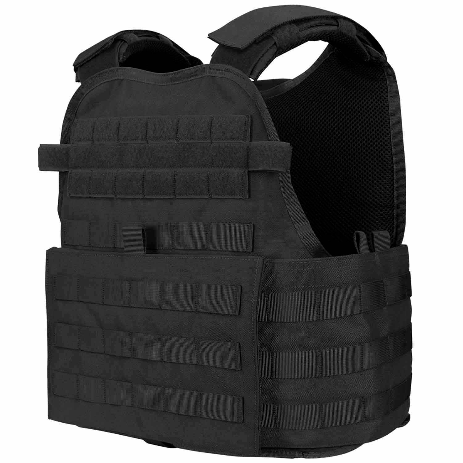 Tan 903 Mesh Tactical Vest w/ Gun Holster & 6 Front Pockets 