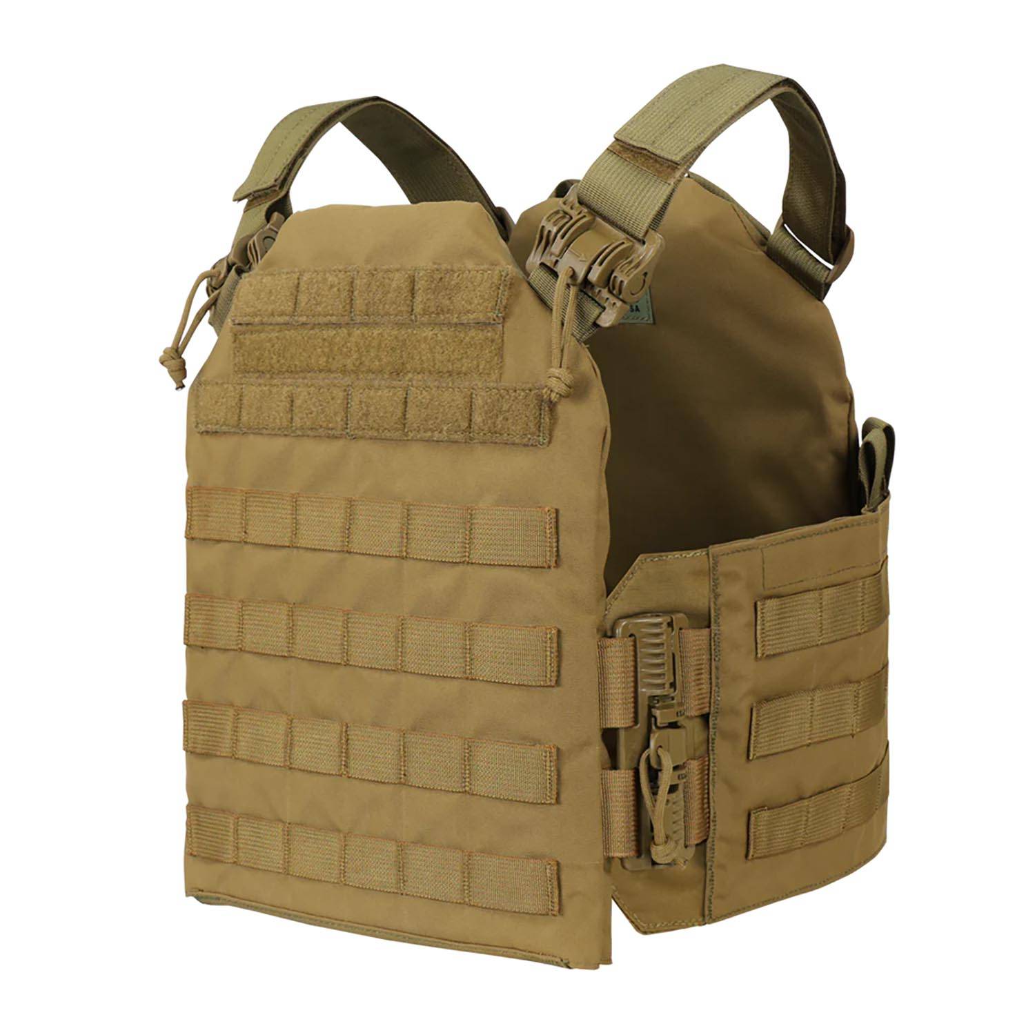 CONDOR CYCLONE RS PLATE CARRIER IN COYOTE BROWN