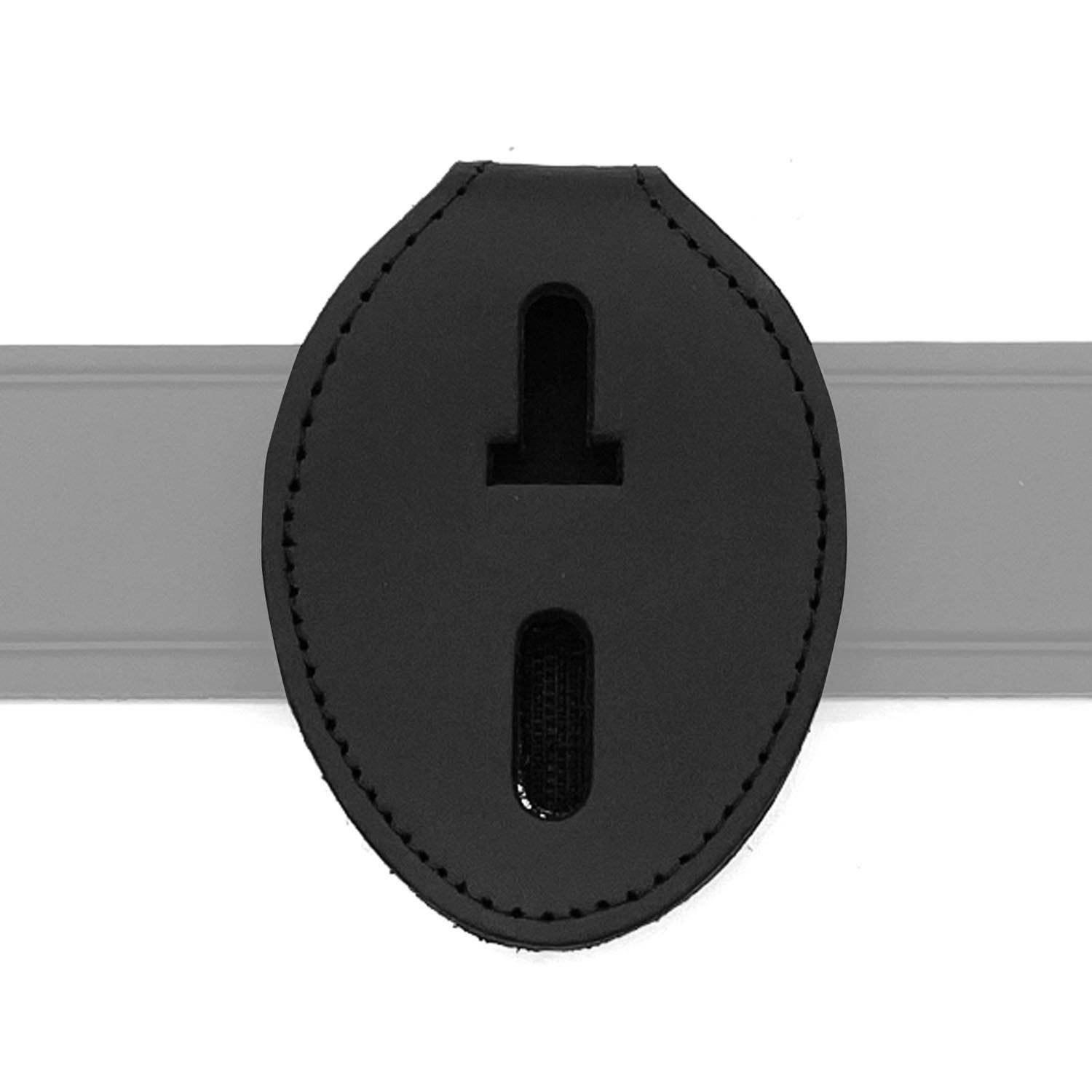 Perfect Fit Universal Belt Clip Badge Holder w/ VELCRO™ Hold