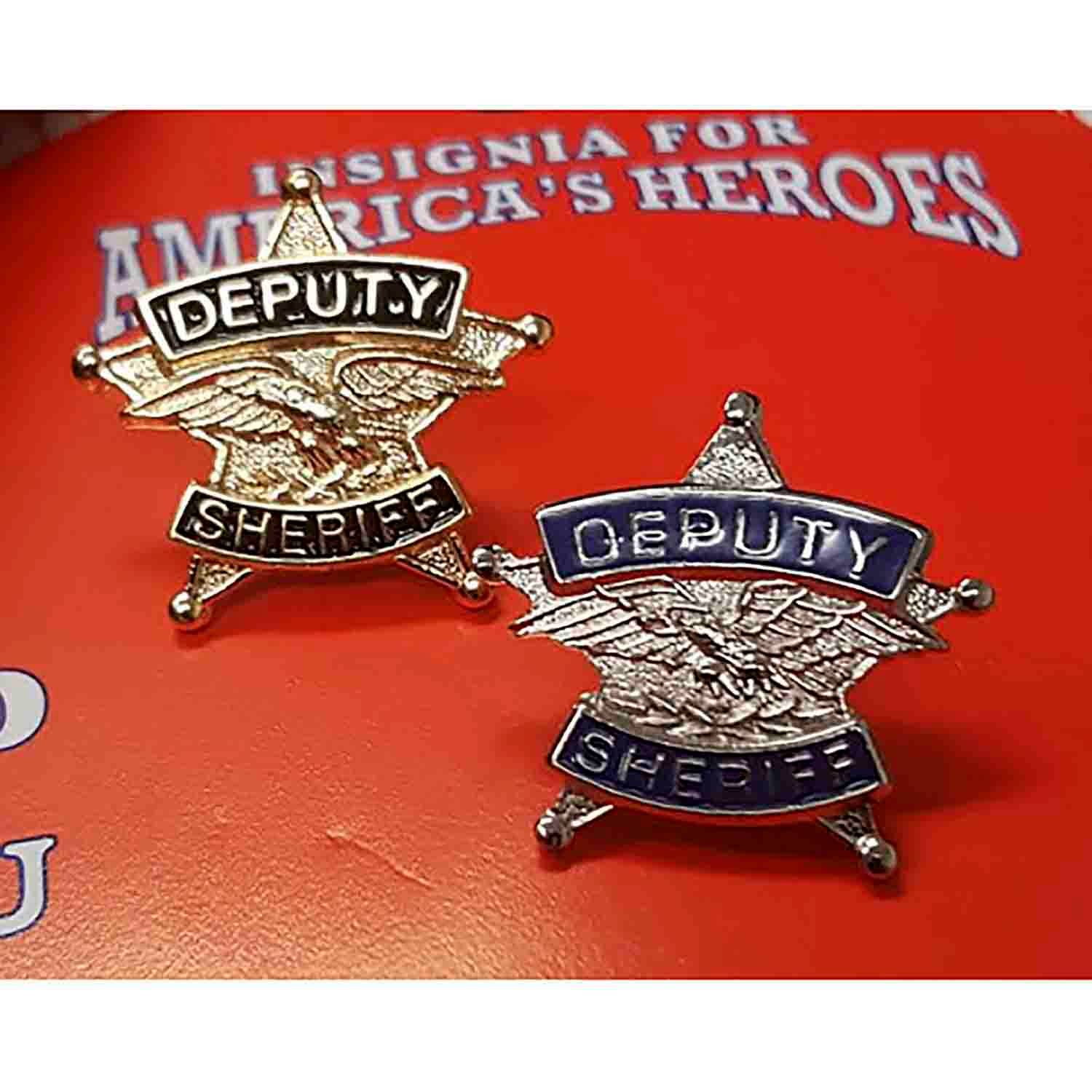 Premier Emblem Deputy Sheriff 5 Point Star Tie Tac