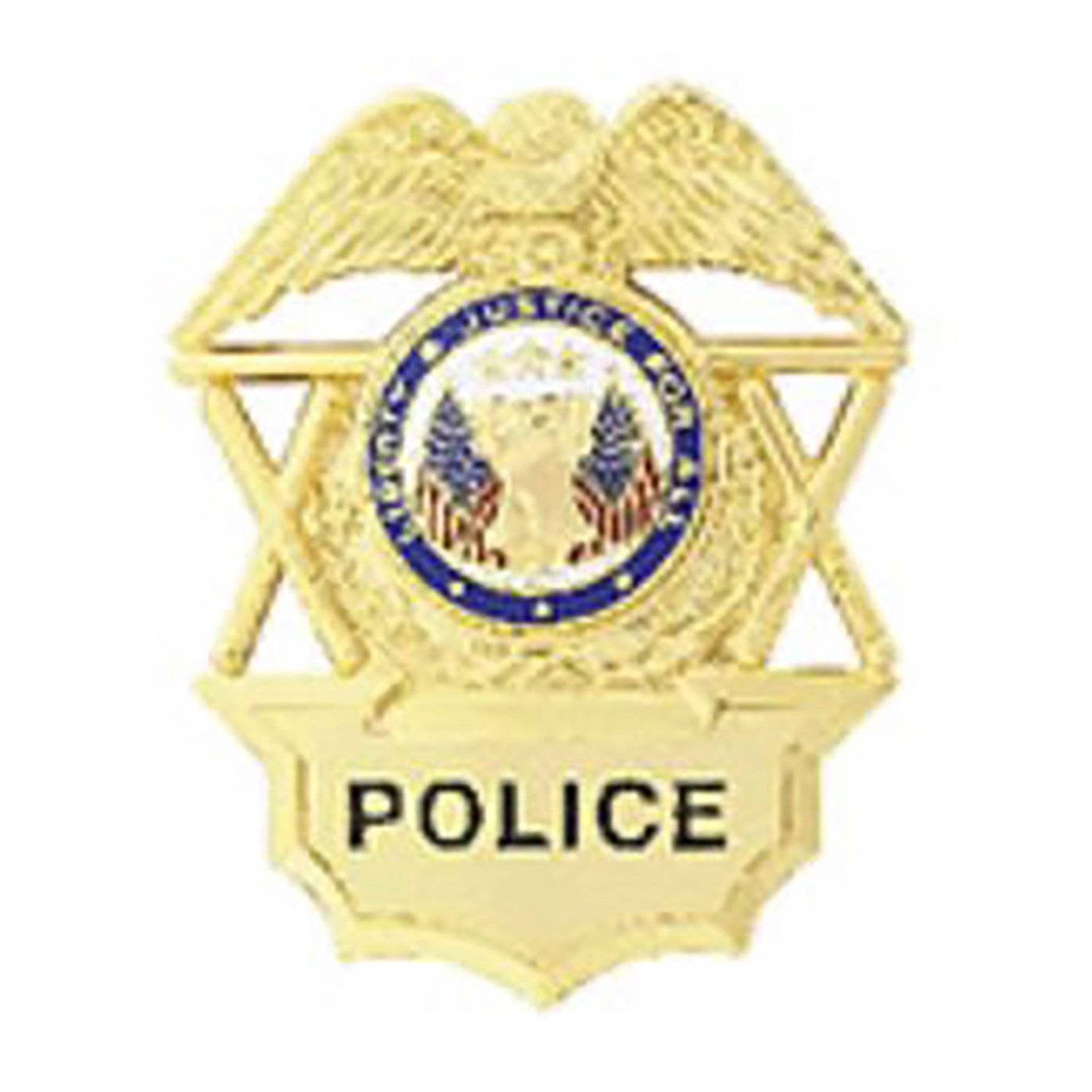Premier Emblem Police Cross Baton BX239