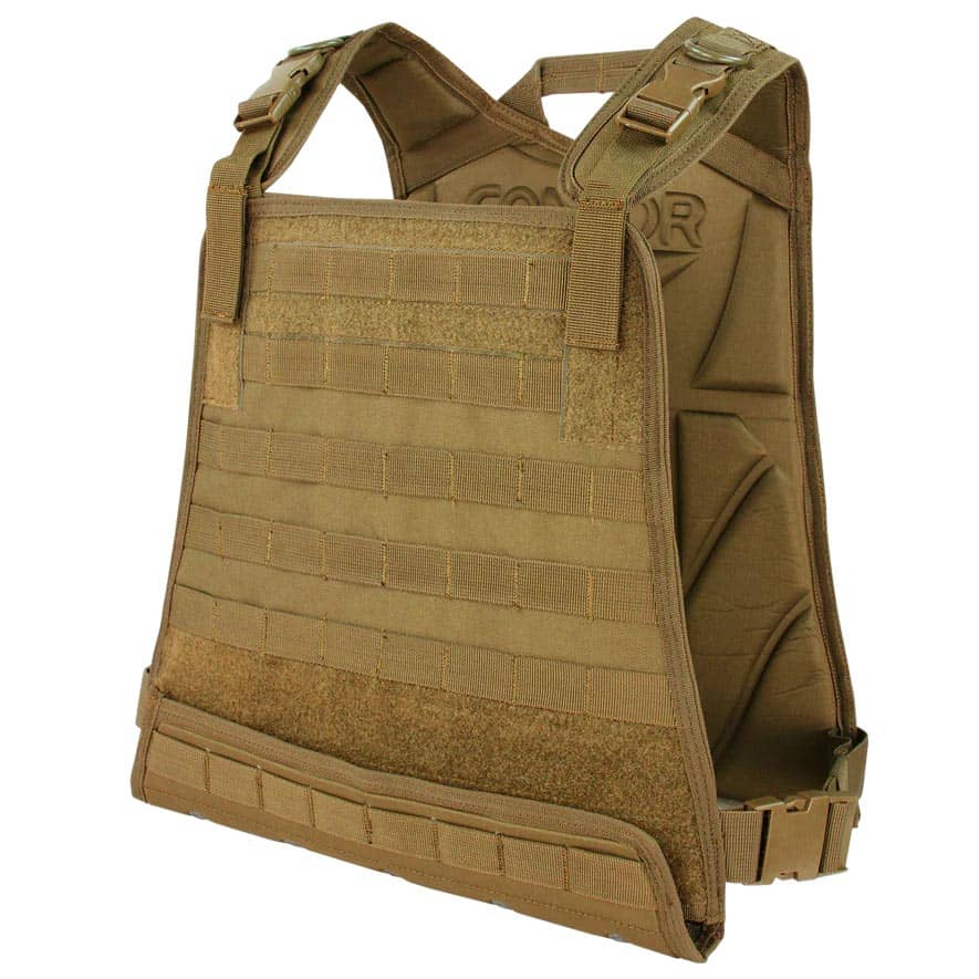 CONDOR COMPACT PLATE CARRIER IN COYOTE BROWN