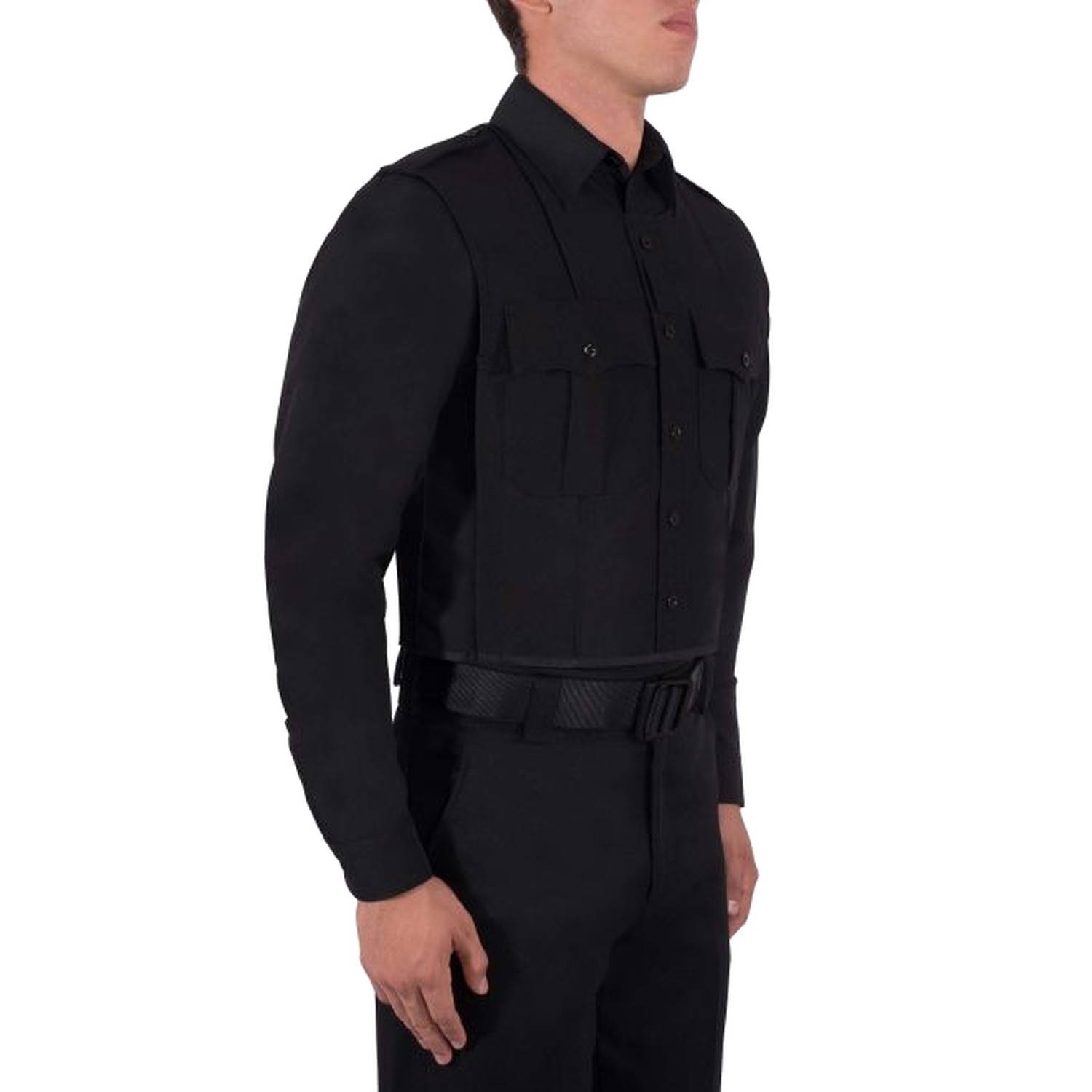 BLAUER POLYESTER ARMORSKIN SHORT SLEEVE SHIRT
