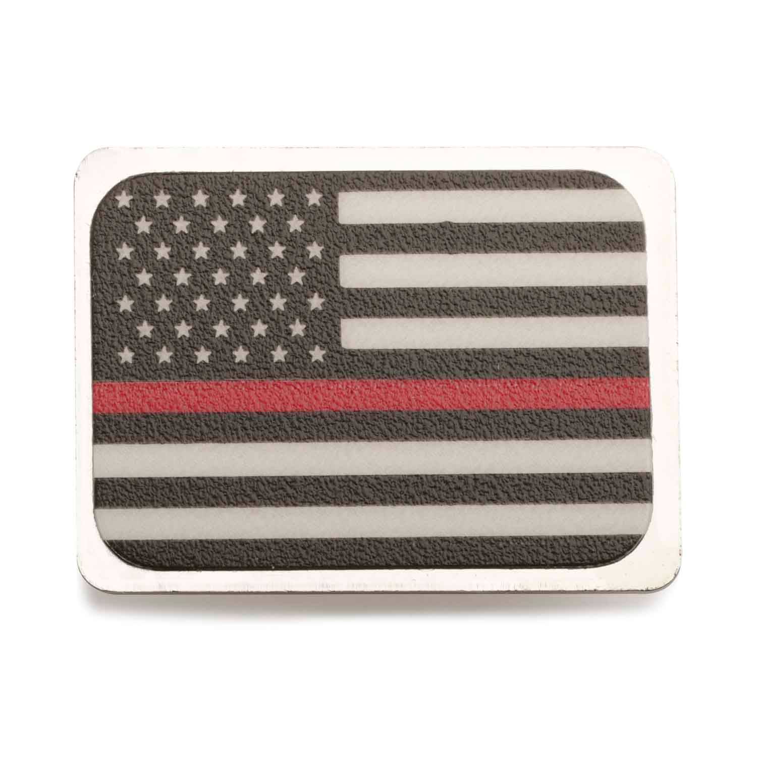 Blackinton Thin Red Line American Flag Pin (1 x 3/4")