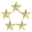 LawPro 7/16" 5 Star (Circle) Insignia