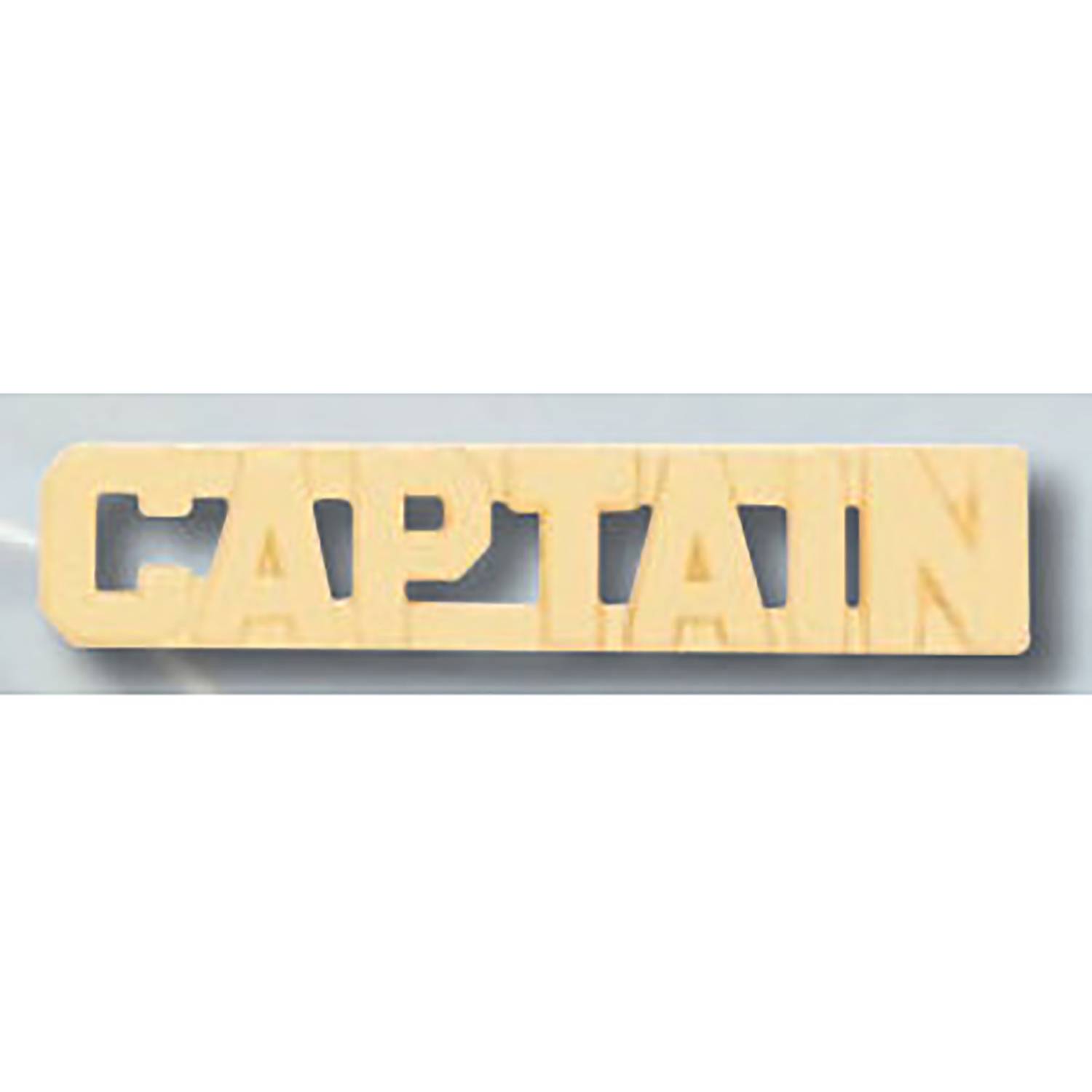 Premier Emblem Captain Cut Out Letters