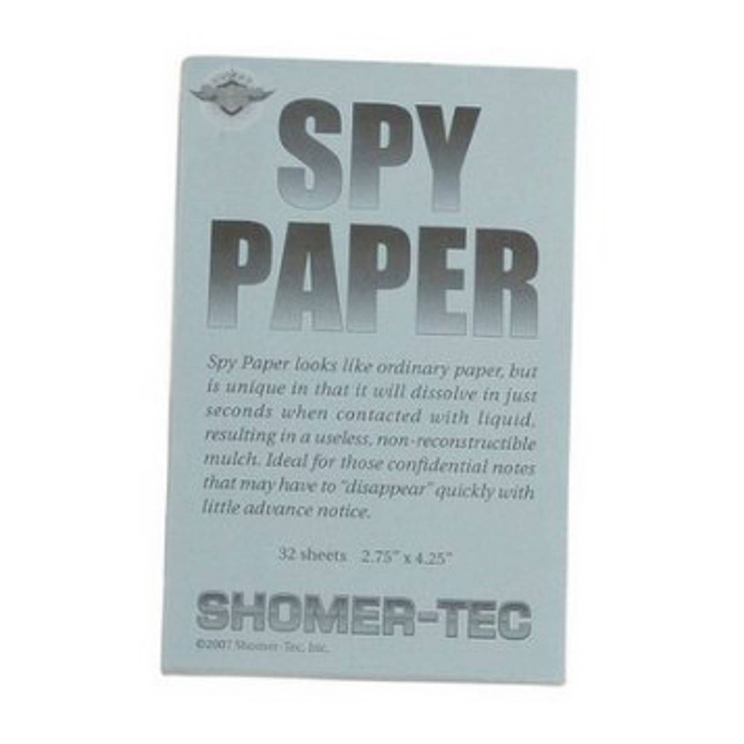 5ive Star Gear Quick Dissolve Spy Paper