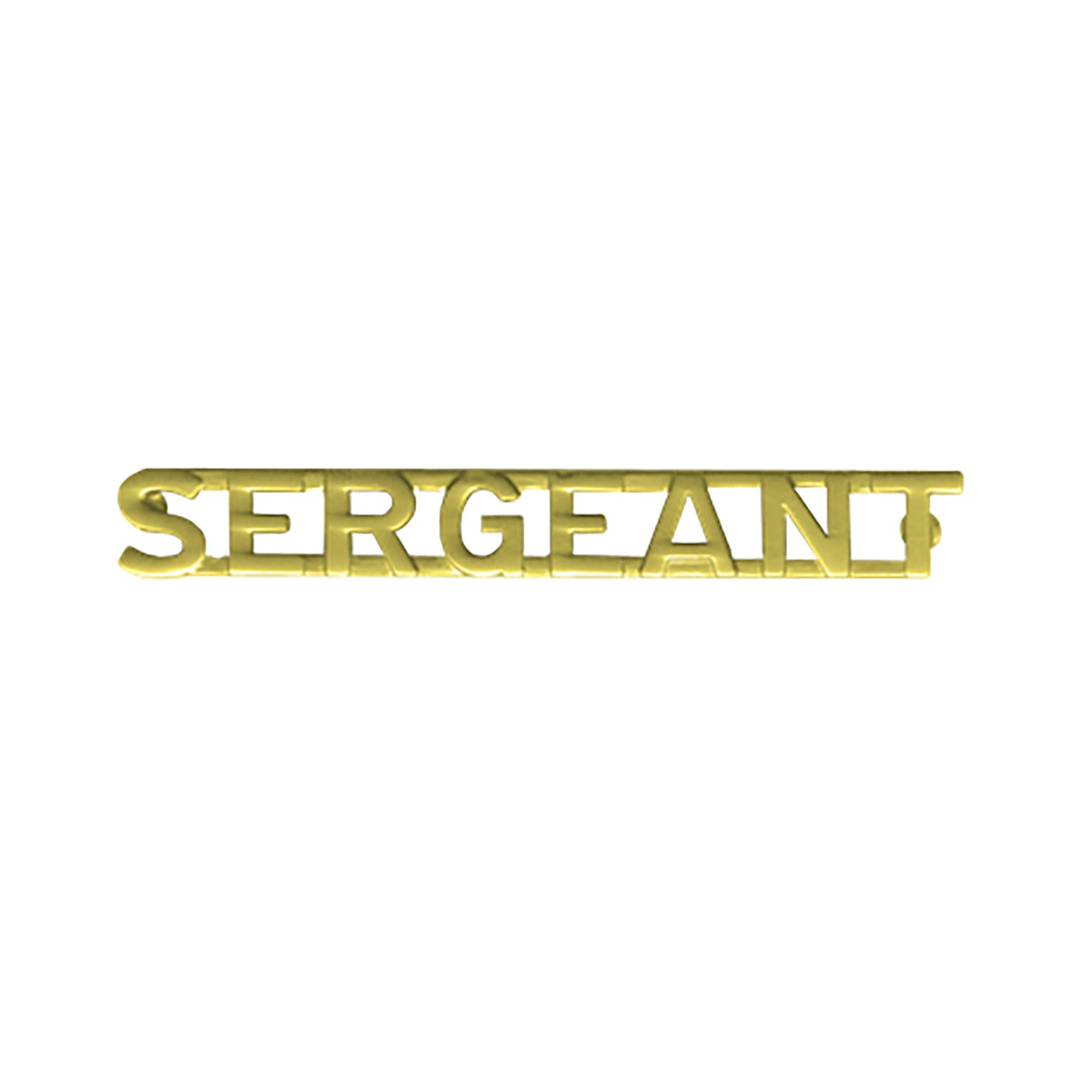 Blackinton 1/4" Sergeant Letters