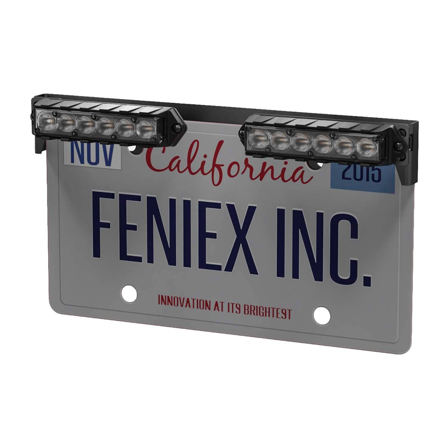 Feniex Fusion Surface Mount License Plate Bracket