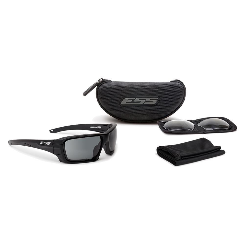 ESS Rollbar Black Sunglasses 2 Lens Array