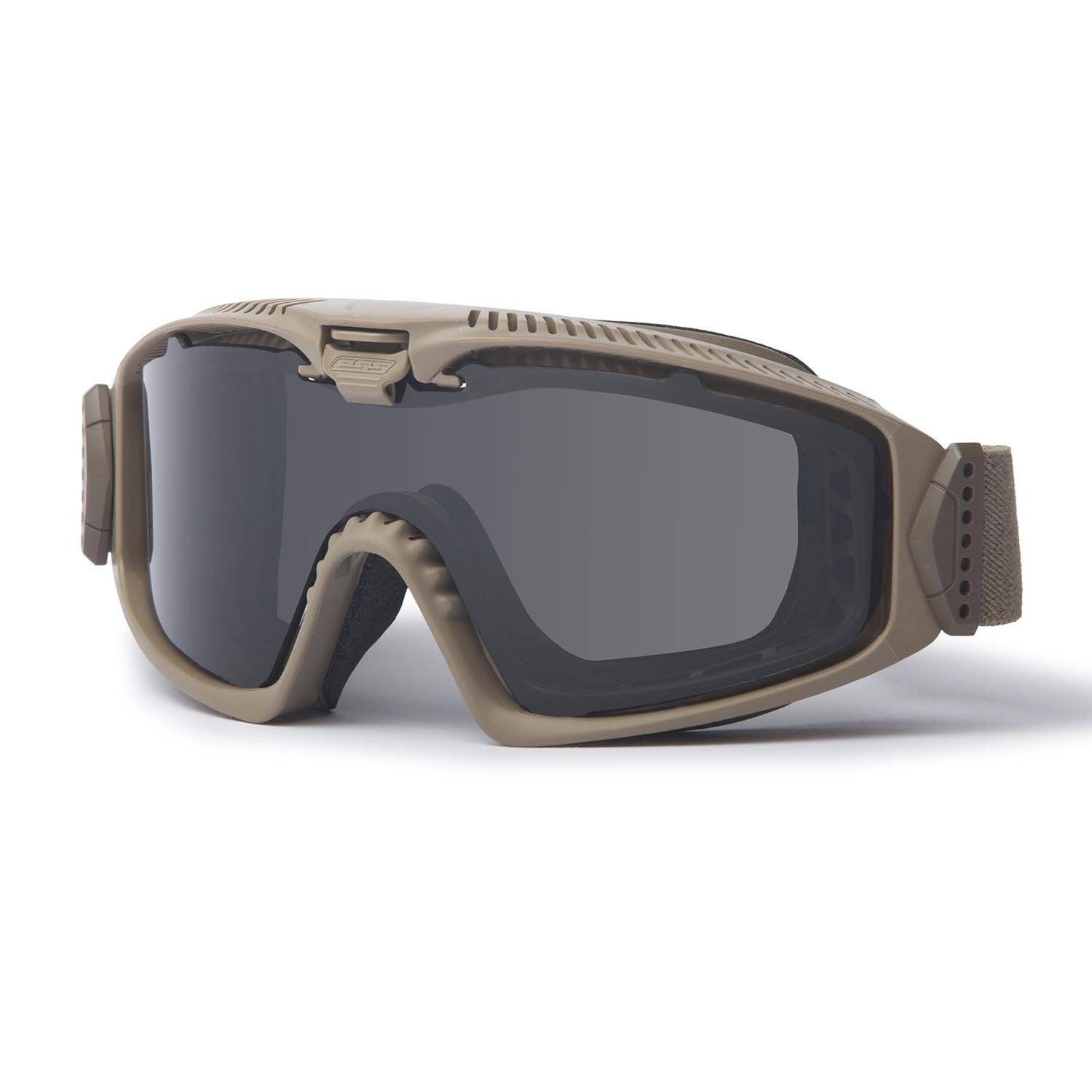 ESS Influx Terrain Tan with Clear & Smoke Gray Goggles