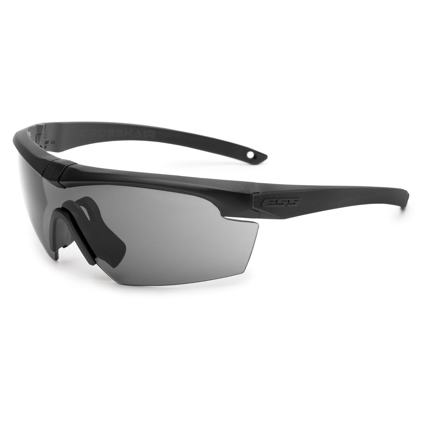 ESS Crosshair 2X Black with Clear & Smoke Gray Eyeshields