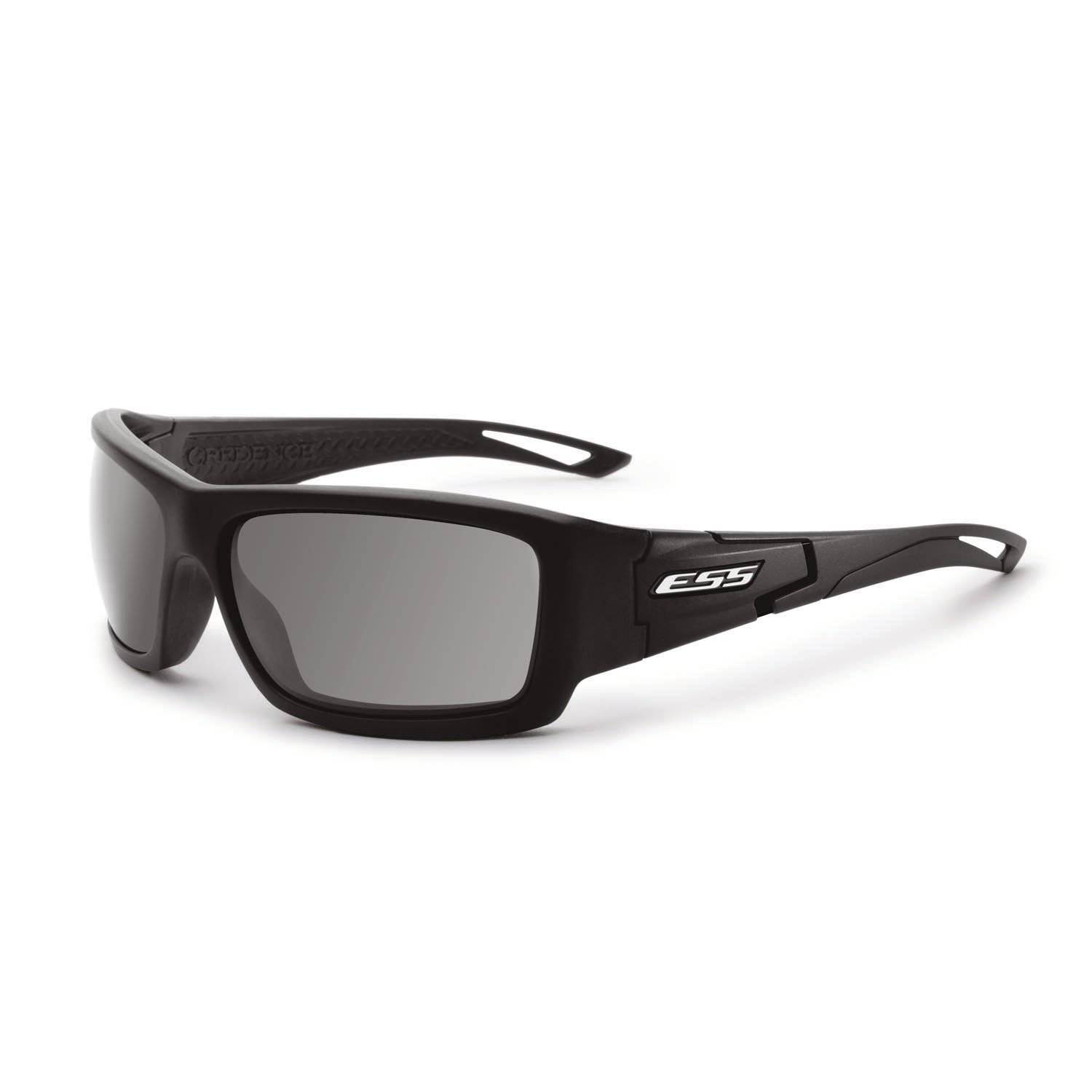 ESS CREDENCE BLACK SUNGLASSES WITH SMOKE GREY LENSES
