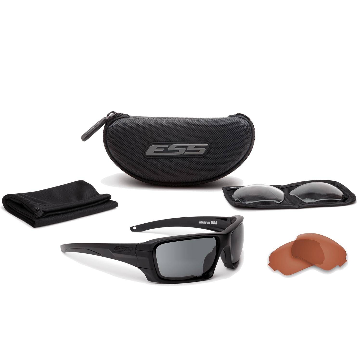 ESS Rollbar Black Clear/ Smoke Gray/ Copper Eyeshields