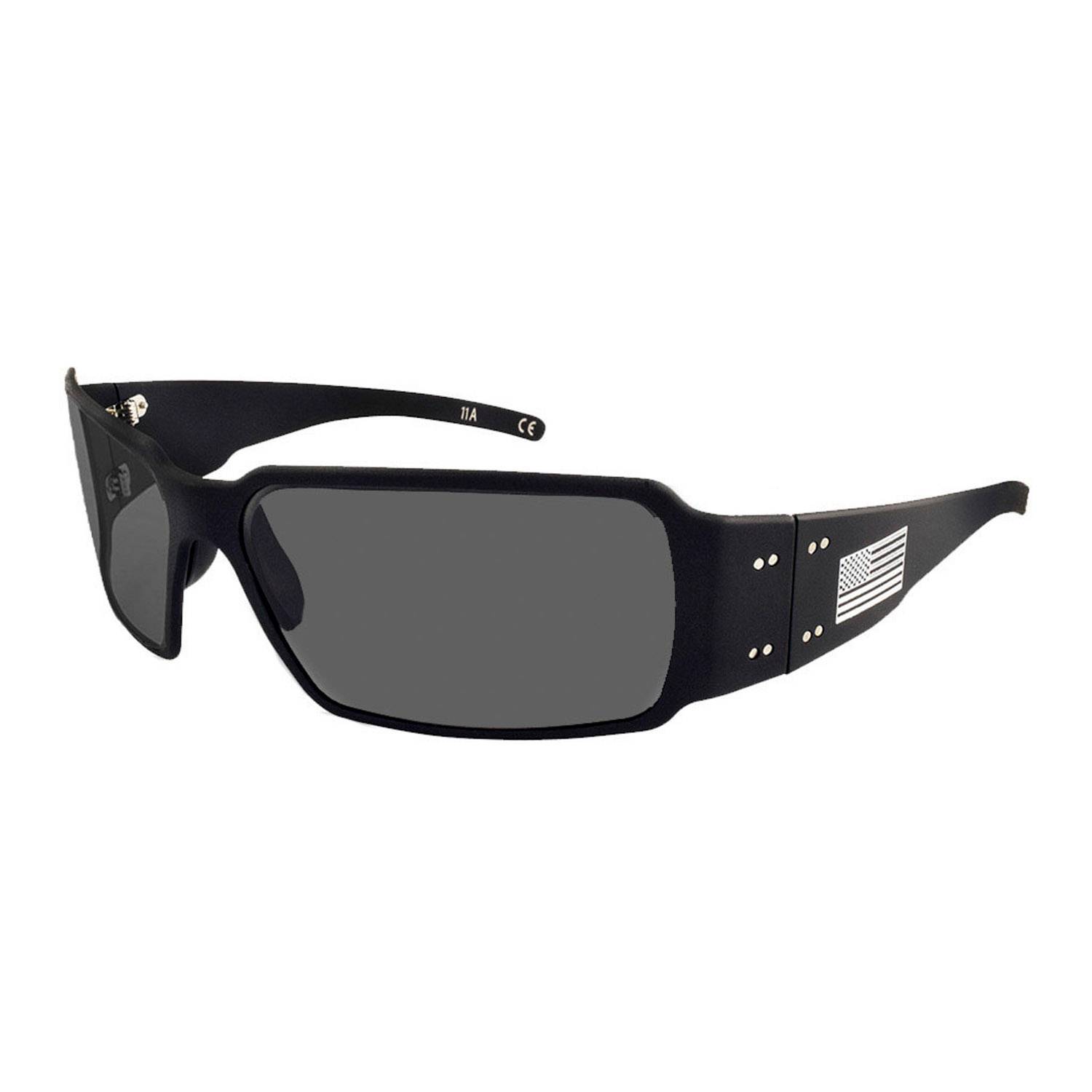 Gatorz Boxster Blackout Sunglasses with American Flag